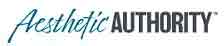 Aesthetic Authority logo featuring aesthetic technology coverage