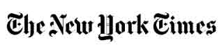The New York Times logo major news outlet covering health and beauty